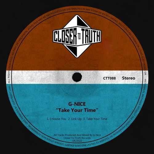 G-Nice - Take Your Time [CTT088]